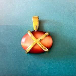 Vintage Lady Remington Necklace Pendant